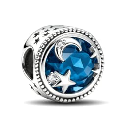 925 Sterling Silver Snow Mountain Scenery Starry Sky Charms Beads Fit Original  Bracelet Bangle High Quality DIY Jewelry