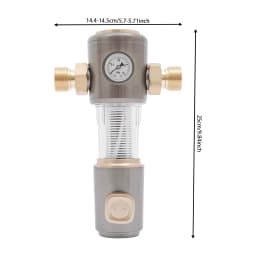 Sediment Backwash Filter Water Sediment Filter Household Water Filter Water Filter