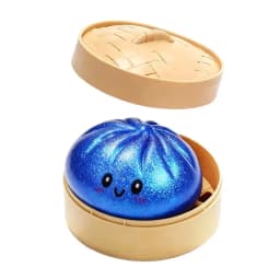 Ocean Series Shark Shiny Dumplings Soft Slow Elastic Pressure Ball Sensory Squeeze Toys Realistic Mantou Squid Decompression