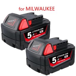 M18 5.0Ah 1/2/4Pack 18V MAX Lithium-ion Battery Replace for Milwaukee 48-11-1850 48-11-1852 48-11-1820 Power Tools Battery pin