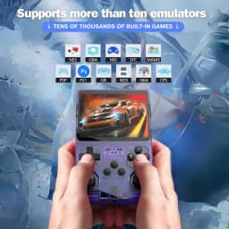 R36S Retro Handheld Game Console Linux System 3.5 Inch IPS Screen Portable Pocket Video Player 64GB 128GB Games Kid Boy Gifts