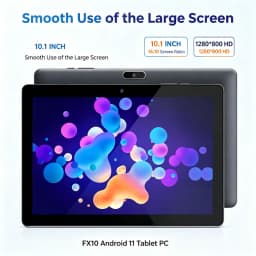 10.1 INCH A1 Android 11 Tablet PC 2GB RAM 32GB ROM FX10 Type-C CPU Allwinner A133 Quad-Core 1.4GHz Resolution 1280 X 800 IPS HD