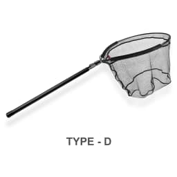NOEBY Telescopic Landing Net Full Carbon Frame Folding Floating Fishing Net 122-326cm Long Handle 60x50cm