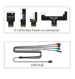 C AIXUN DC Power Boot Test Cable Mobile Phone Power Supply Control Test Line Compatible with 7 to 17 Series All Models Fit P2408