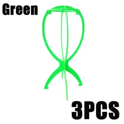 1/2/3pcs Folding Wig Stand Plastic Portable Hat Display Stand Adjustable Durable Barbershop Fashion Model Holder Home Salon Use