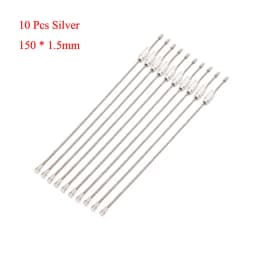 10pcs Multi Color stainless steel wire cable rope EDC luggage screw lock ring key keyring loop circle hang keychain chain tag