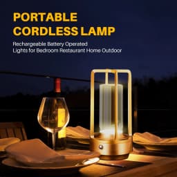 GGbingo Nightlight Rechargeable Led Cordless Table Lamp Desk Lamps Camping Atmosphere Light Restaurant Bedside Night Light