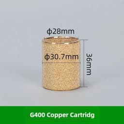 HEBAI AFR BF BFR GFR AW AF 2000 3000 4000 5000 Pneumatic Air Filter Element Copper Cartridge Fiber Filter Element Air Treatment