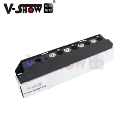 V-show 4 Port DMX512 And 4 Power Splitter For Dj Disco Stage Light Control