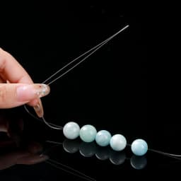 10Pcs/lot Stainless Steel Beading Needles Kit Big Eye Needle Curved Eye Needle For Jewelry Making DIY Handmade Craft Accessories