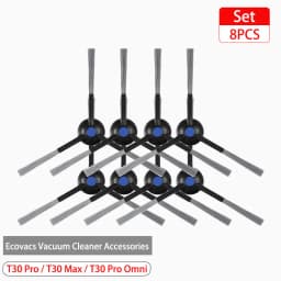 For Ecovacs Debot T30 Pro Omni /T30 Max / YEEDI M12 Pro+ Accessories Main Side Brush Filter Mop Dust Bag Replacement Spare Parts
