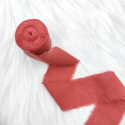 Pure Cotton Hand Torn Raw Edge Ribbon DIY Gift Box Packaging Greeting Card Decoration Bride Hand Stick Flower Flower Tie Ribbon