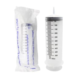 Pet Feeding Large Capacity Syringes 100ML-550ML With 1M Hose Plastic Injector Reusable Pump Nutrient Syringe Measuring Washable
