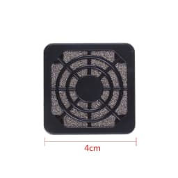 4/6cm Fan Dustproof Dust Filter Plastic Guard Grail Cover Computer Case Cooler Radiator