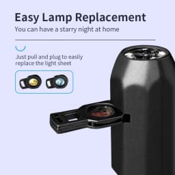 USB Moon Earth Planetary Projector Lamp 3 Types Theme Replacement Lamp Strip Indoor Atmosphere Light LED Decoration Night Ligh