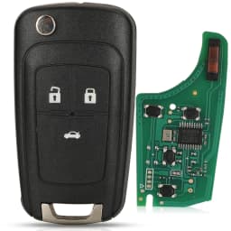 jingyuqin 10pcs/lot 2/3/4 Buttons Remote Control Fob Flip Folding Key For Chevrolet Lova Sail Aveo Cruze 315/433Mhz PCF7937E