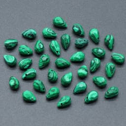 10PC New Reiki Natural Gem Stone Beads Charms Drop-shaped Faceted Moonstone Pendant for DIY Necklace Earring Jewelry Making Gift