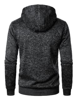 Men's Hoodies Autumn Winter Solid Zip Up Hoodie Men Sweatshirts Cardigans Long Sleeve Hooded Sweatshirt Men Hoody Outerwear