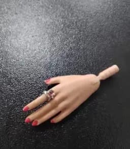 Need 15 days process time New Handmade jewelry Toy rings Crystal diamond accessories for your 1/6 scale BB FR dolls BBMOD15