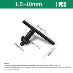1 PCS Hand Electric Drill Chuck Wrench 10/13/16mm Drill Bit Clip Disassembly Assembly Key Driver Rotating Tools Accessories