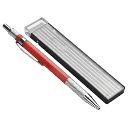 Welders Pencil With 12PCS Silver Streak Refills Metal Marker Mechanical For Steel Welding Sheet Metal Engraving Supplies