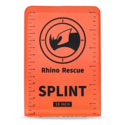 RHINO RESCUE First Aid Splint 36" X 4.3" Green-Gray, Keep Bones in Position For Camping Hiking Fixture Bone Emergency Kit