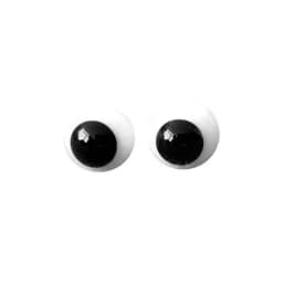 20mm/18mm Glass Eyes Black For BJD Doll Accessory Brown Eyes Movable Round Eyeball Doll Toy Accessories