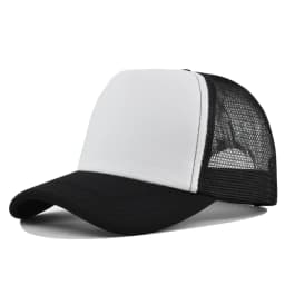 1PC Fashion Unisex Plain Baseball Cap Adjustable Trucker Flat Visor Cap Snapback Mesh Curved Men Women Casual Sun Summer Hat