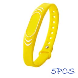 3/5PCS T5577 Rewritable Adjustable Wristband RFID Smart Chip Bracelet 125MHZ Clone ID Token Tag Waterproof Changeable Badge