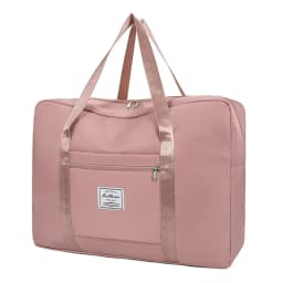 1pc Folding Travel Large Capacity Storage Bag Zipper Portable Sport Bag Versatile Gym Handbag Luggage Tote Carrying Bag S/M/L/XL