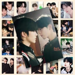 64PCS Drama CP Stickers Set - Huang Xing & Qiu Dingjie ABO Desire Characters Decorative Fans Gift Ideal for Drama Lovers
