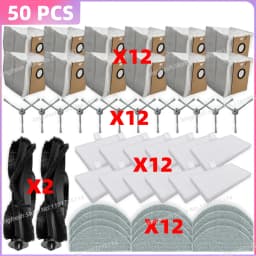 Fit For Lydsto R1 Edge/R1D Edge, MiWhole M9 Lite, NARWAL Freo S, Roidmi Eve Rook/Rook S, Haier Civic X11 Pro Brush Filter Bag