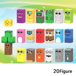 Rhythm Magnetic Cube Box Magnetic Building Blocks Sprunki Set Model Sensory Puzzle Building Children's Educational Toy STEM Gift