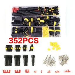 Waterproof Connectors Kit Automotive Wire Quick Connector Electrical In Car Wiring Auto Seal Socket 1 2 3 4 5 6 Pin Plug Kit Way