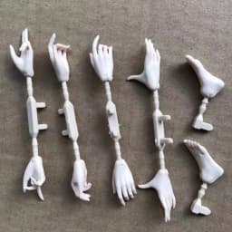 1/6 Doll Hands Feet Super White Beige Brown Doll Accessories 4 Gesture Doll Hands Decors For Female Dolls