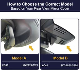 Fitcamx 4K Dash Cam for Volvo & Polestar 2, Compatible with XC60 XC90 XC40 C40 EX30 S90 V90 S60 V60 XC70 EC40, Night Vision
