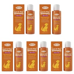 Anti Flea Tick Pet Shampoo Clean Fur Eliminate Fleas Ticks Repel Parasites Soothe Irritated Skin Gentle Dog Cat Grooming Shampoo