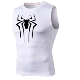 Y2K Compression T Shirt Men Workout Top Summer Sports Tights Running Tank Top Quick Dry Fitness Tank Top Skinny Vest Tight Tank