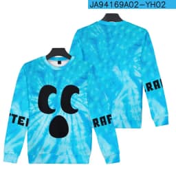 4 To 14 Years Kids Hoodies Craftee Face 3D Printed Hoodie Sweatshirt Boys Girls Anime Cartoon Brand Jacket Coat Children Clothes