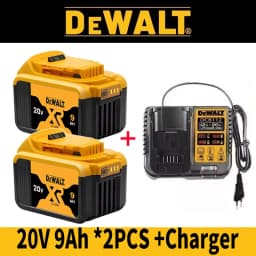 100% Genuine Dewalt 20V Battery, 60V 9Ah, 20V 6Ah Battery DCB609 DCB206 DCB606 DCB184 for Dewalt Power Tool Replacement Battery