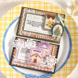 Journal GO 18pcs Lace Chiffon Stickers Vintage Scrapbooking Decorative Decals Planner Card Craft Making Retro Materials