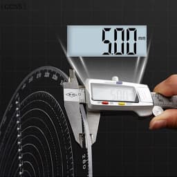〔CC55〕20CM/7.87IN Round Center Clear Plastic Finder Lathe Work Compass Circle Gauge Processing Tools For Wood Turning Drawing
