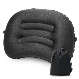 Ultralight Inflatable Camping Travel Pillow - Compressible Comfortable for Neck & Lumbar Support While Camp, Hiking, Backpacking