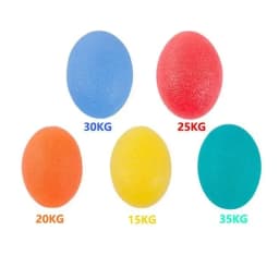 Silicone Hand Grip Ball Egg Men Women Gym Fitness Finger Heavy Exerciser Strength Muscle Recovery Gripper Trainer
