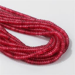 2X4MM Natural Abacus Stone Beads Blue Green Pink Flat Rondelle Beads for Jewelry Making Bracelets Necklace Accessories Wholesale