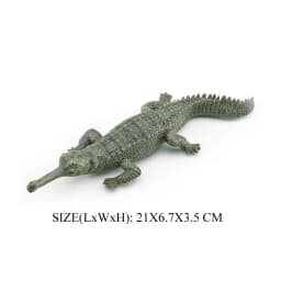 Realistic Plastic Alligator Sarcosuchus Boar Croc Crocodile Wild Animal Model Toy Figurines Party Favors Cake Toppers For Kids