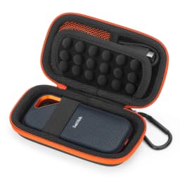 Hard Case for Universal MP3/MP4/SanDisk Extreme Pro/SanDisk Extreme Portable External SSD 1TB/2TB/4TB, Travel Cover Storage Bag