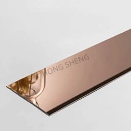 3M Stainless Steel Flat Decorative Line Self-adhesive Furniture Wall Sticker for Wall Ceiling Edge Strip Living Room Decoration