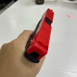 G17 Continuous Shell Throwing Desert Eagle Children's Model Toy Gun Boys' Handgun Empty Compartment Hanging 6-8mm Bullets