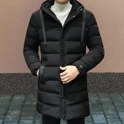 2027 Winter Parkas Men Warm Thick Windproof Jacket Men Quality Hooded Cotton Padded Coat Men Fashion Waterproof Outwear